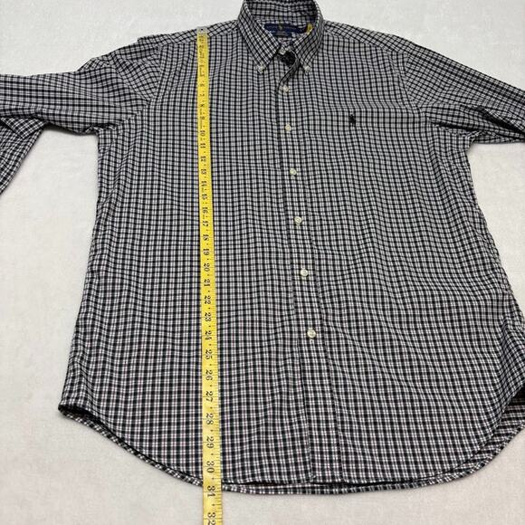 Polo Ralph Lauren Plaid Stretch Performance Long Sleeve Button Down Shirt Size L - Picture 11 of 11